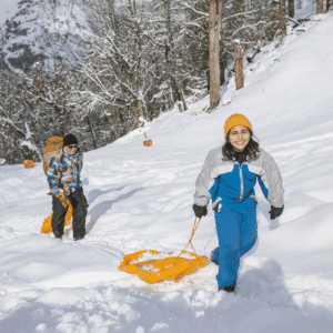 Culipatín y Trineos en Cerro López